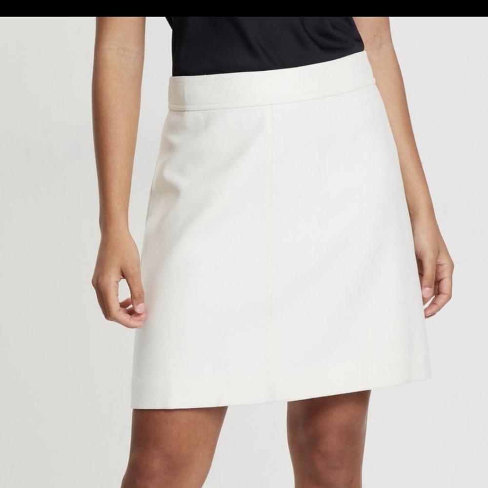 J Crew ivory cream wool skirt size 10 NWT new!